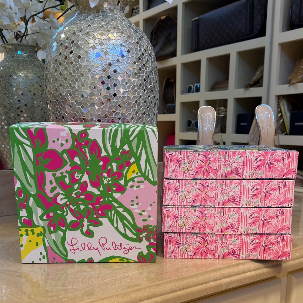 Set of 5 Lilly Pulitzer Gift Boxes